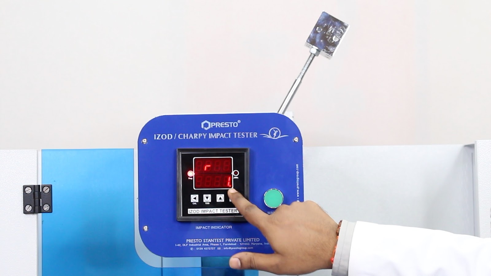 Charpy impact test